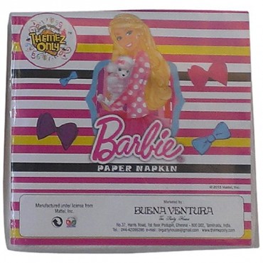 Themez Only Barbie Paper Napkins 20 Piece Pack